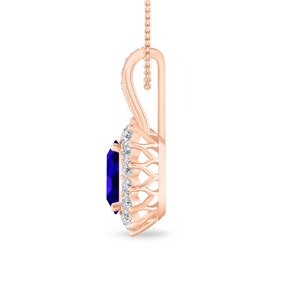 Rose Gold - Tanzanite