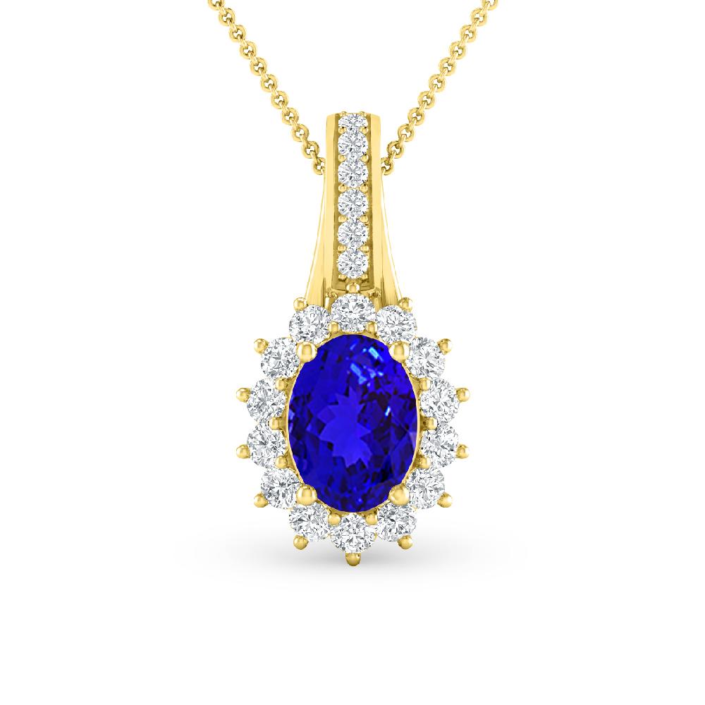 Yellow Gold - Tanzanite