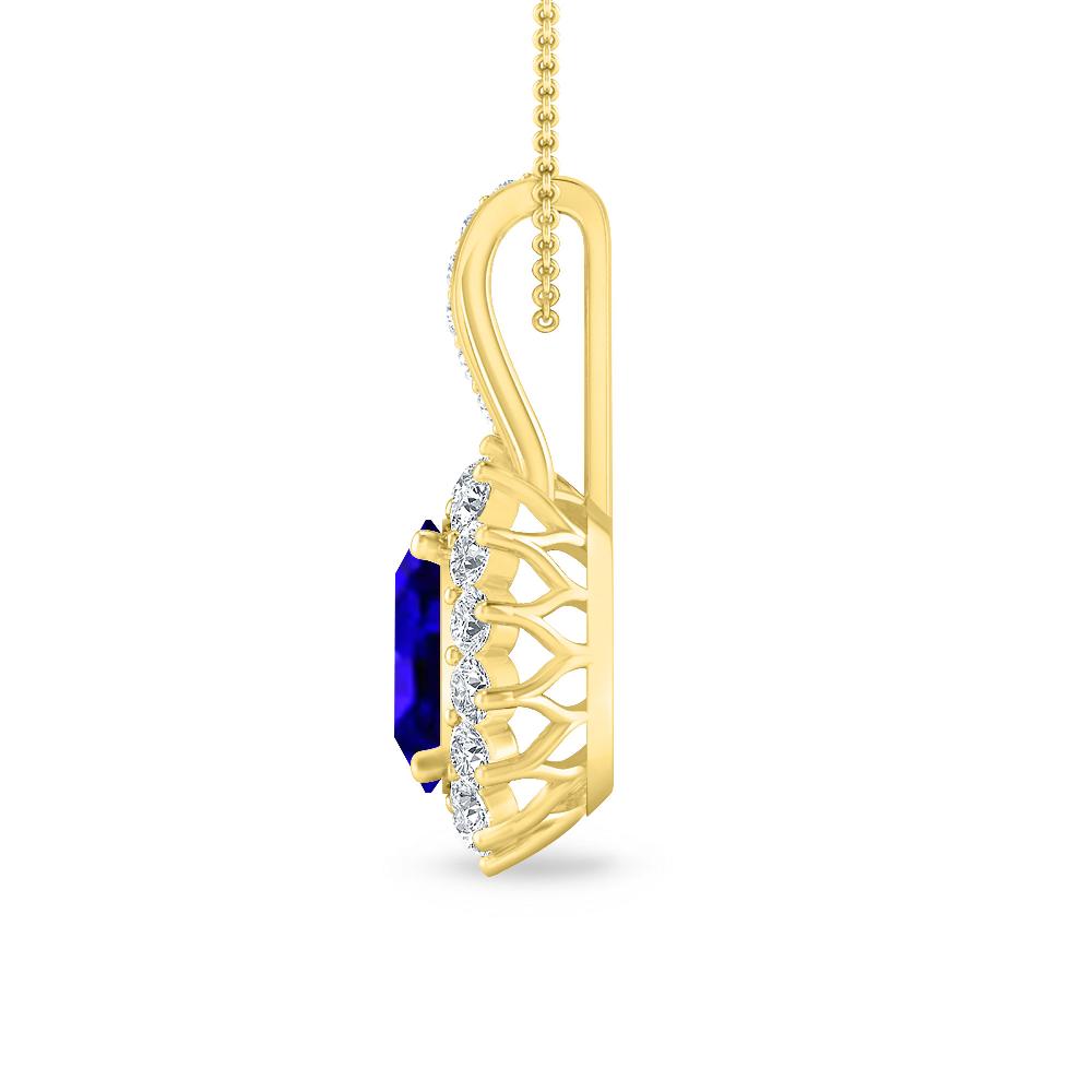 Yellow Gold - Tanzanite