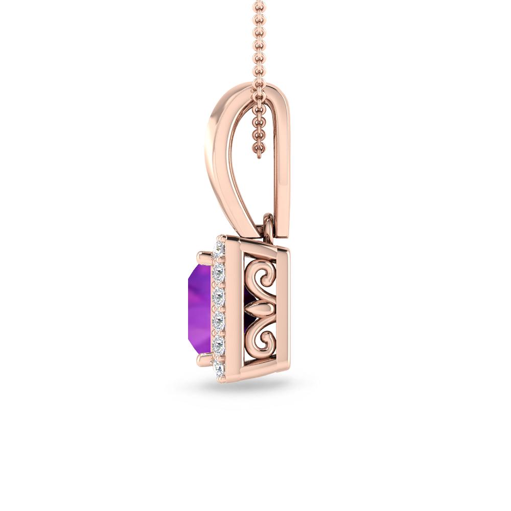 Rose Gold - Amethyst