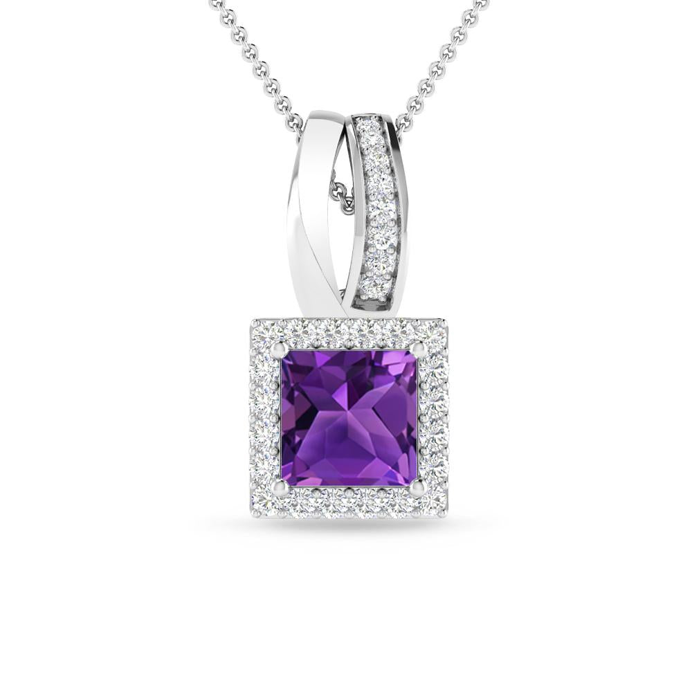 White Gold - Amethyst