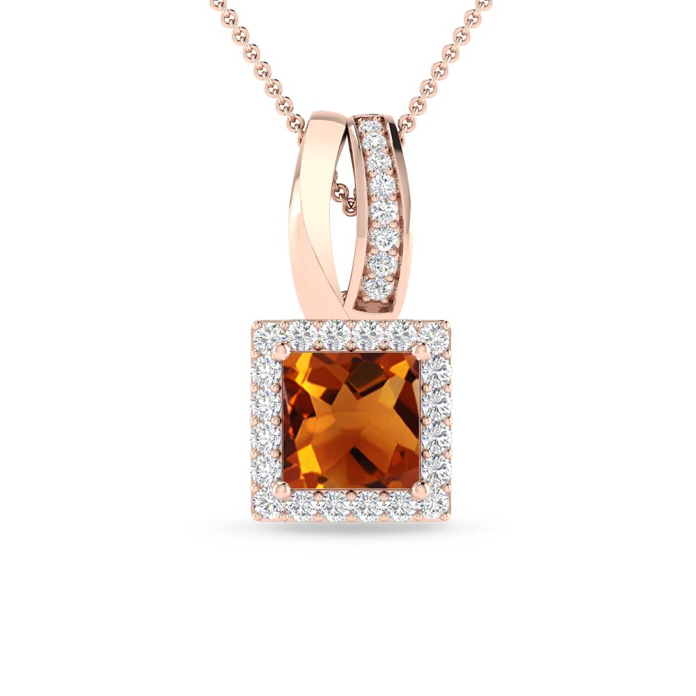 Rose Gold - Citrine