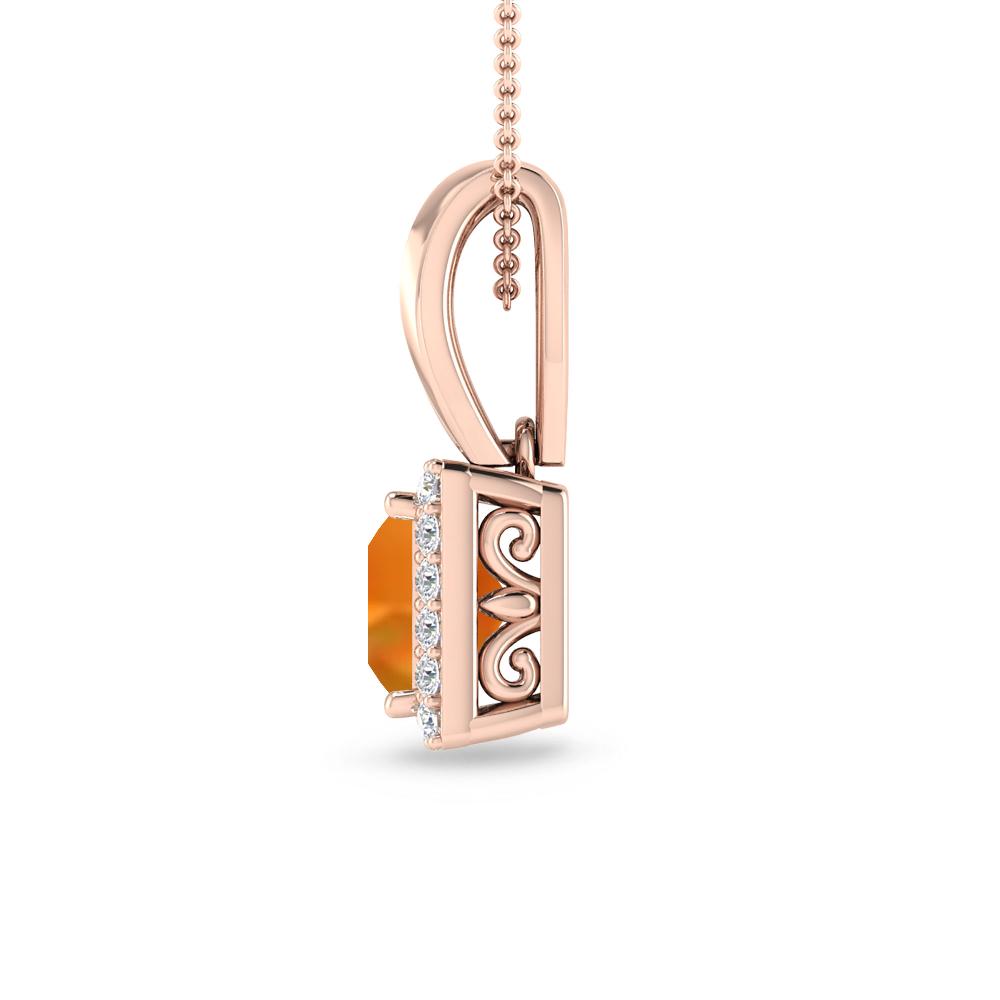 Rose Gold - Citrine