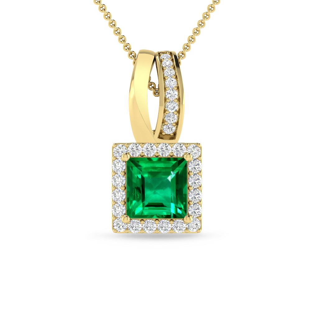 Yellow Gold - Emerald