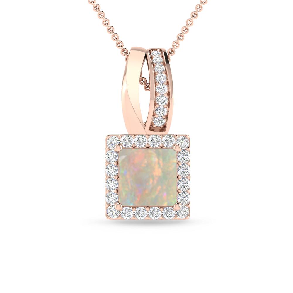 Rose Gold - Opal