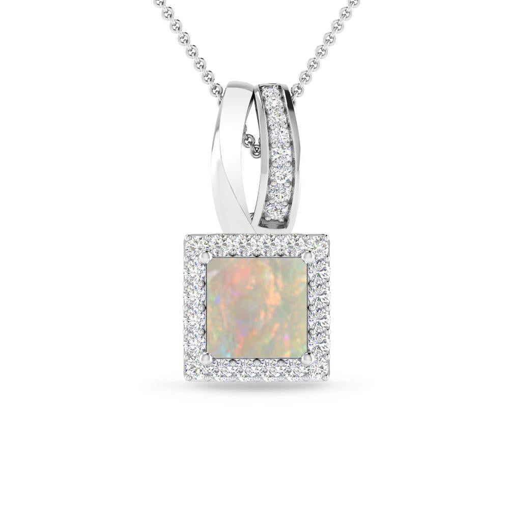 White Gold - Opal