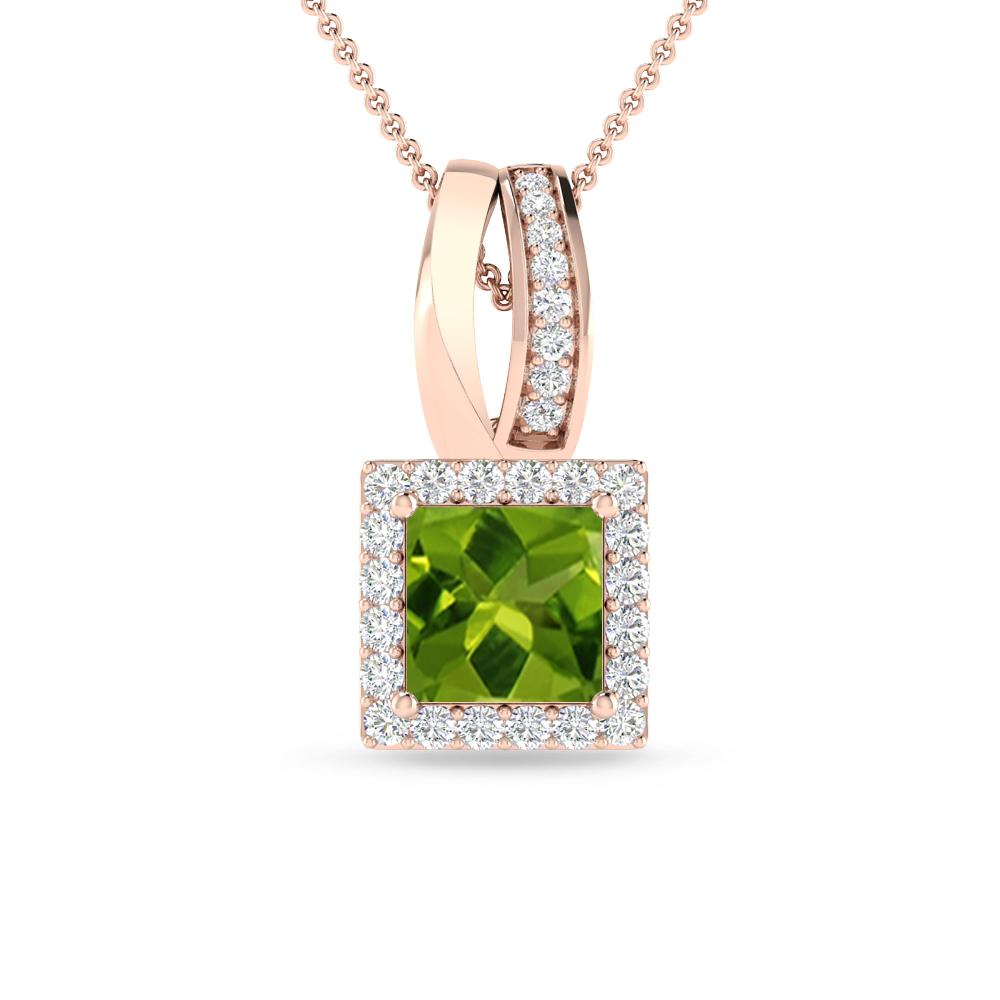 Rose Gold - Peridot