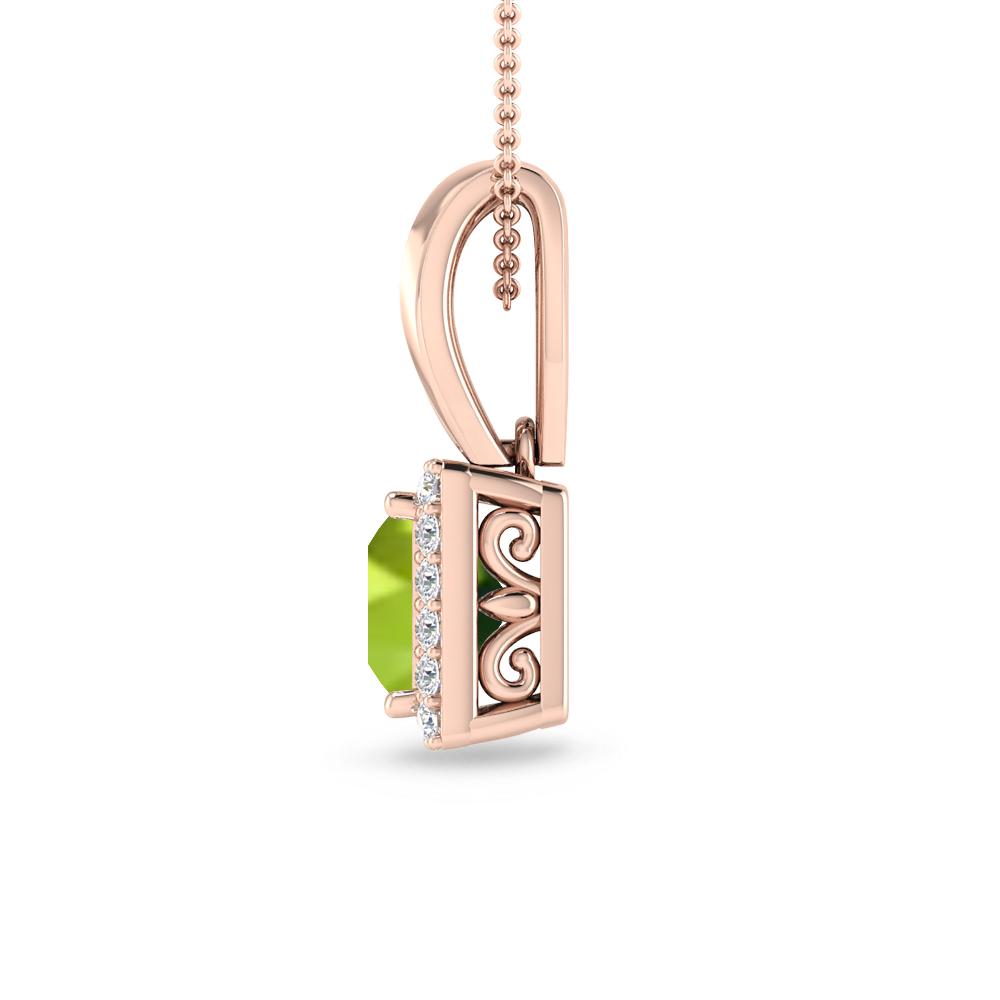 Rose Gold - Peridot