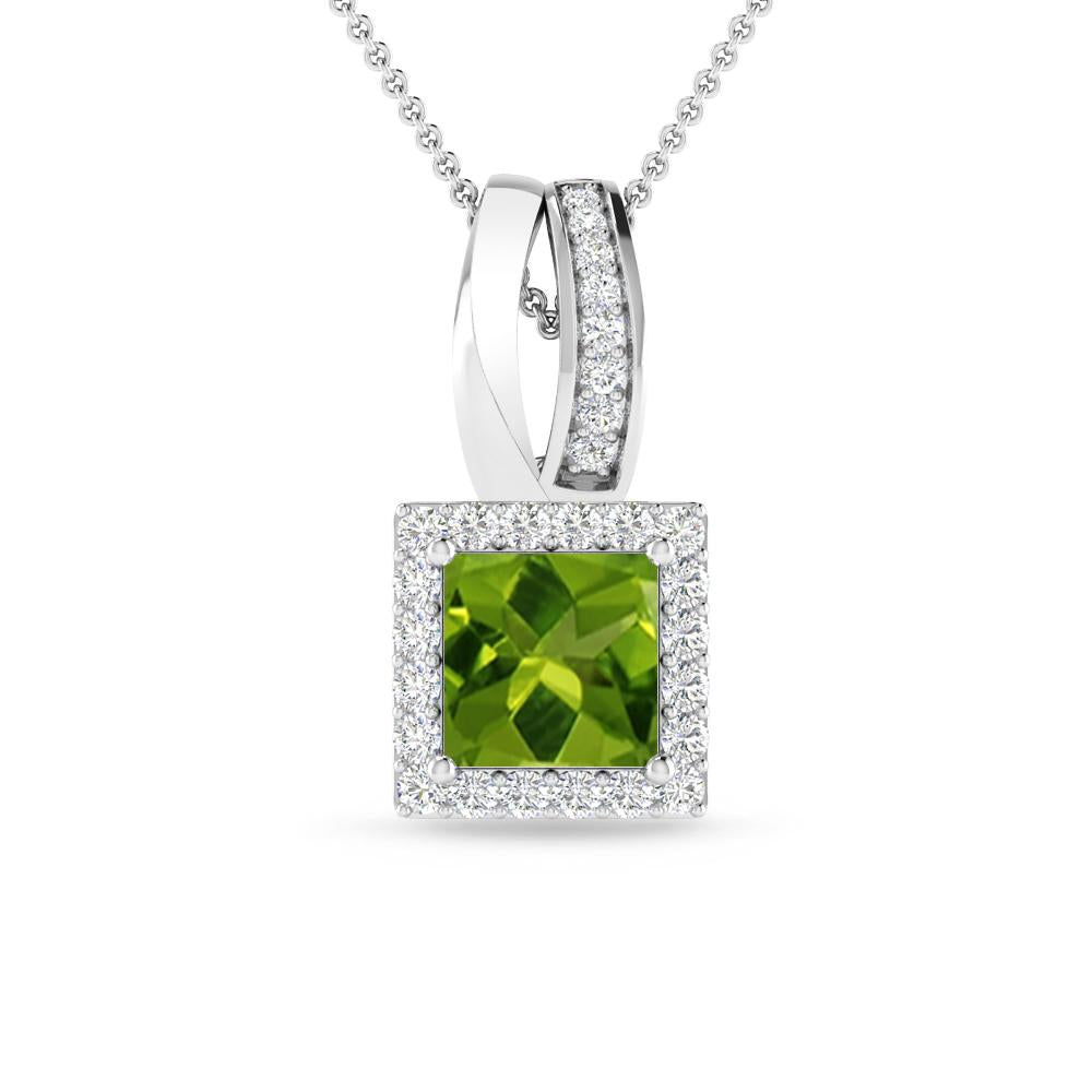 White Gold - Peridot