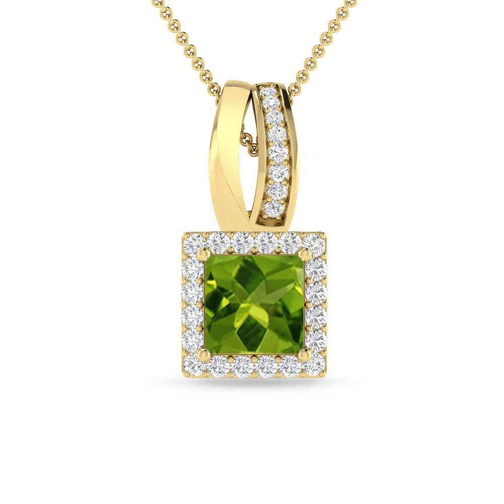 Yellow Gold - Peridot