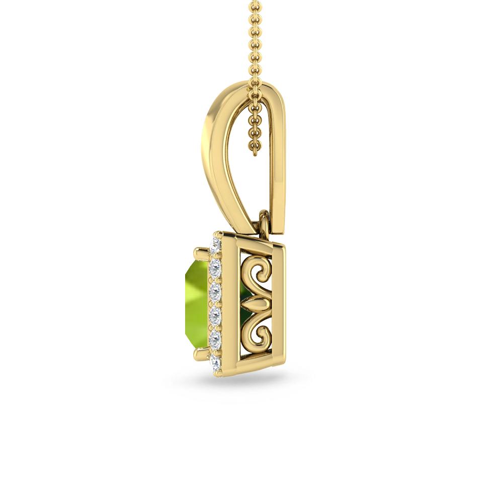 Yellow Gold - Peridot