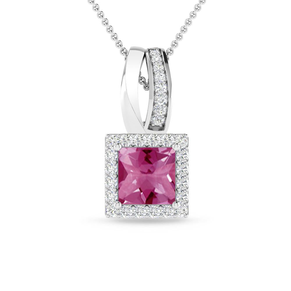 White Gold - Pink Tourmaline