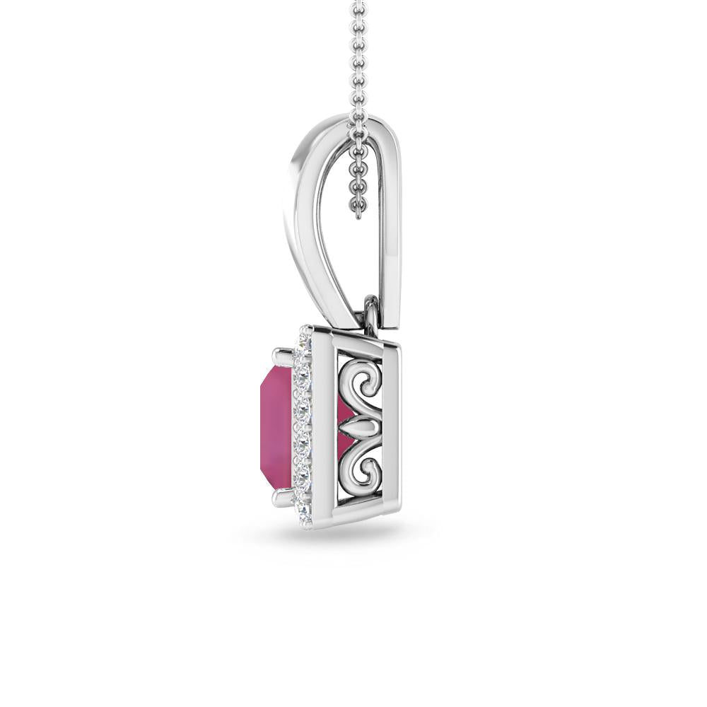 White Gold - Pink Tourmaline