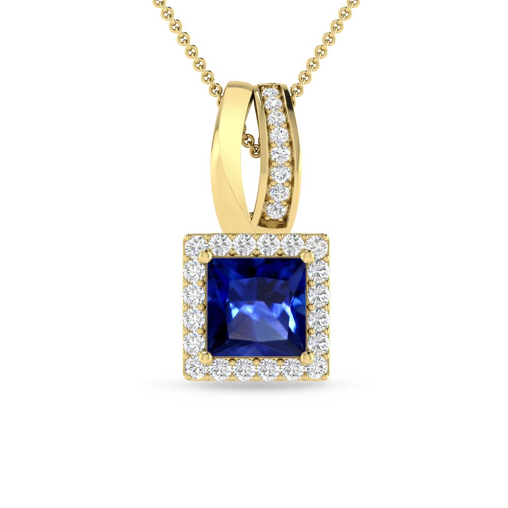 Yellow Gold - Sapphire