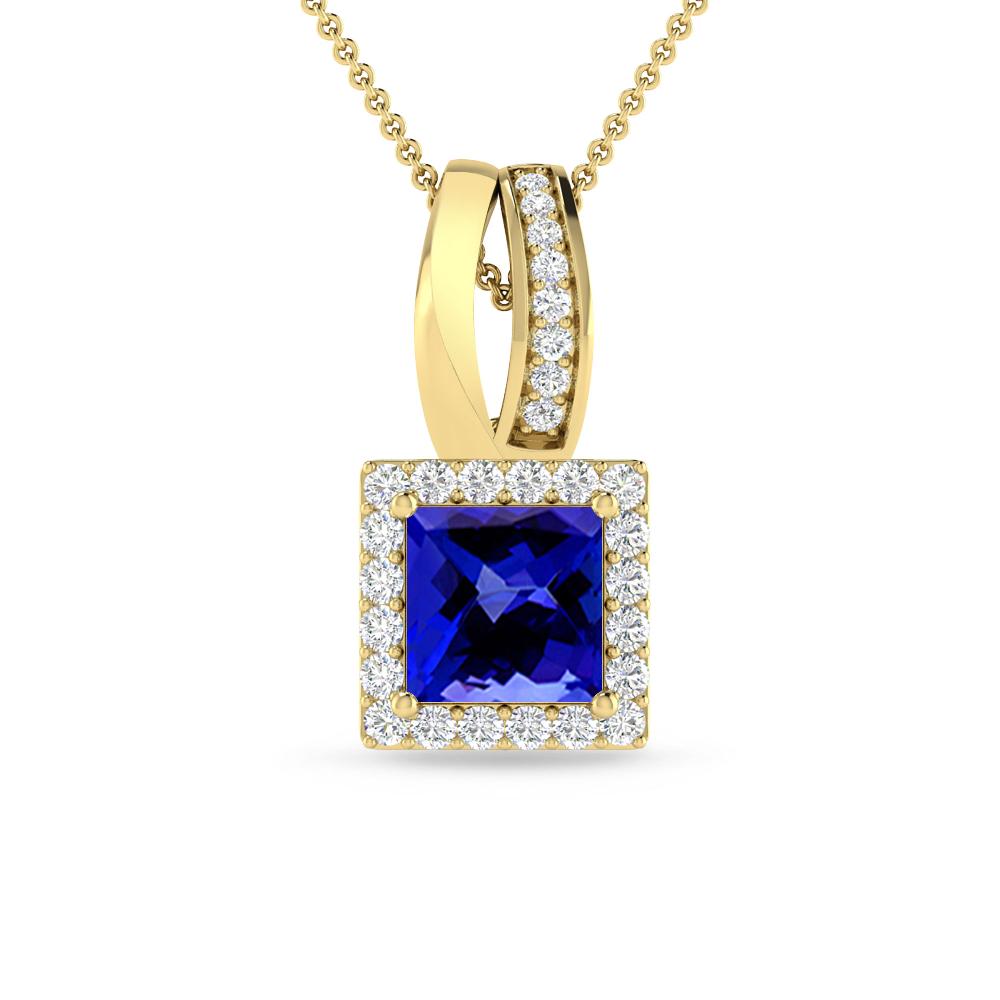 Yellow Gold - Tanzanite