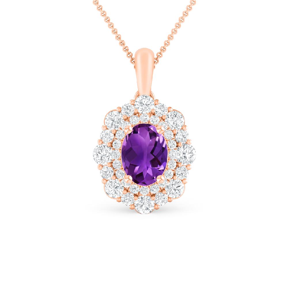 Rose Gold - Amethyst