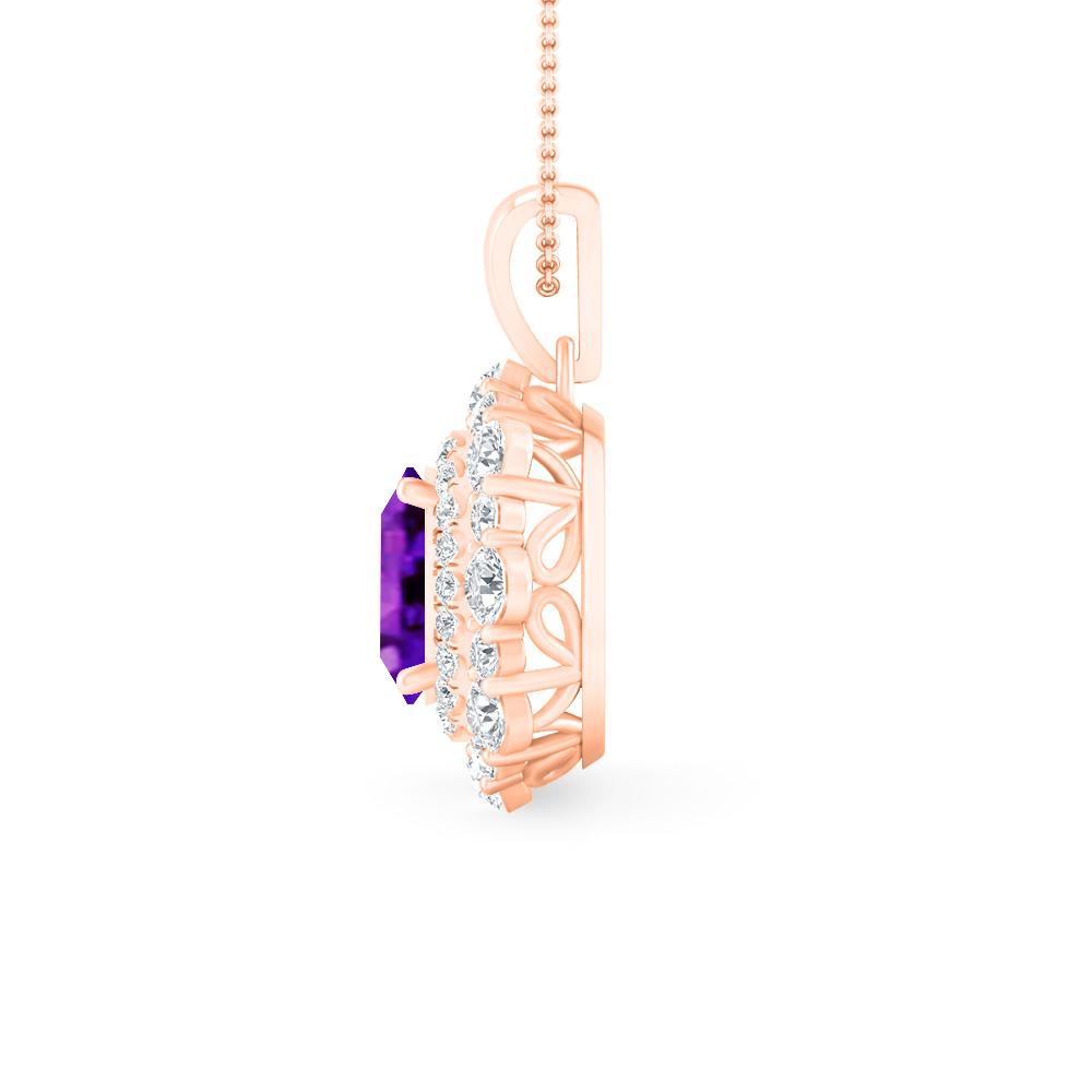 Rose Gold - Amethyst