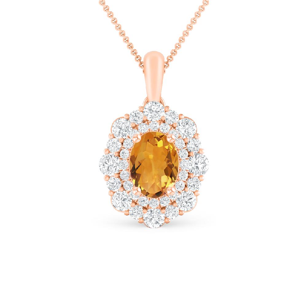 Rose Gold - Citrine