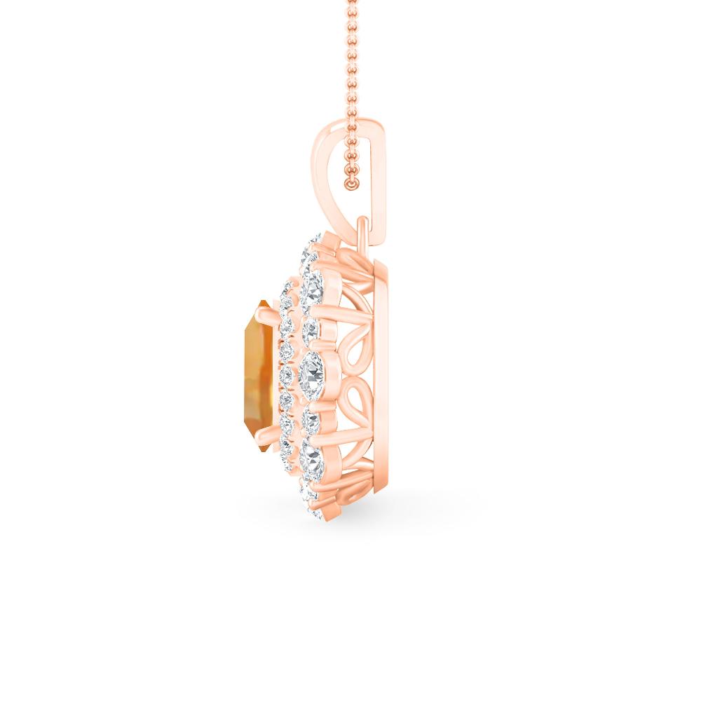 Rose Gold - Citrine