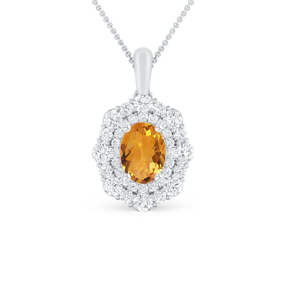 White Gold - Citrine