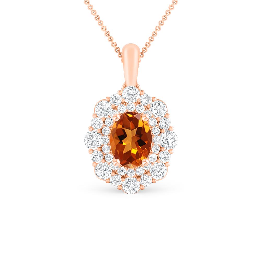 Rose Gold - Citrine