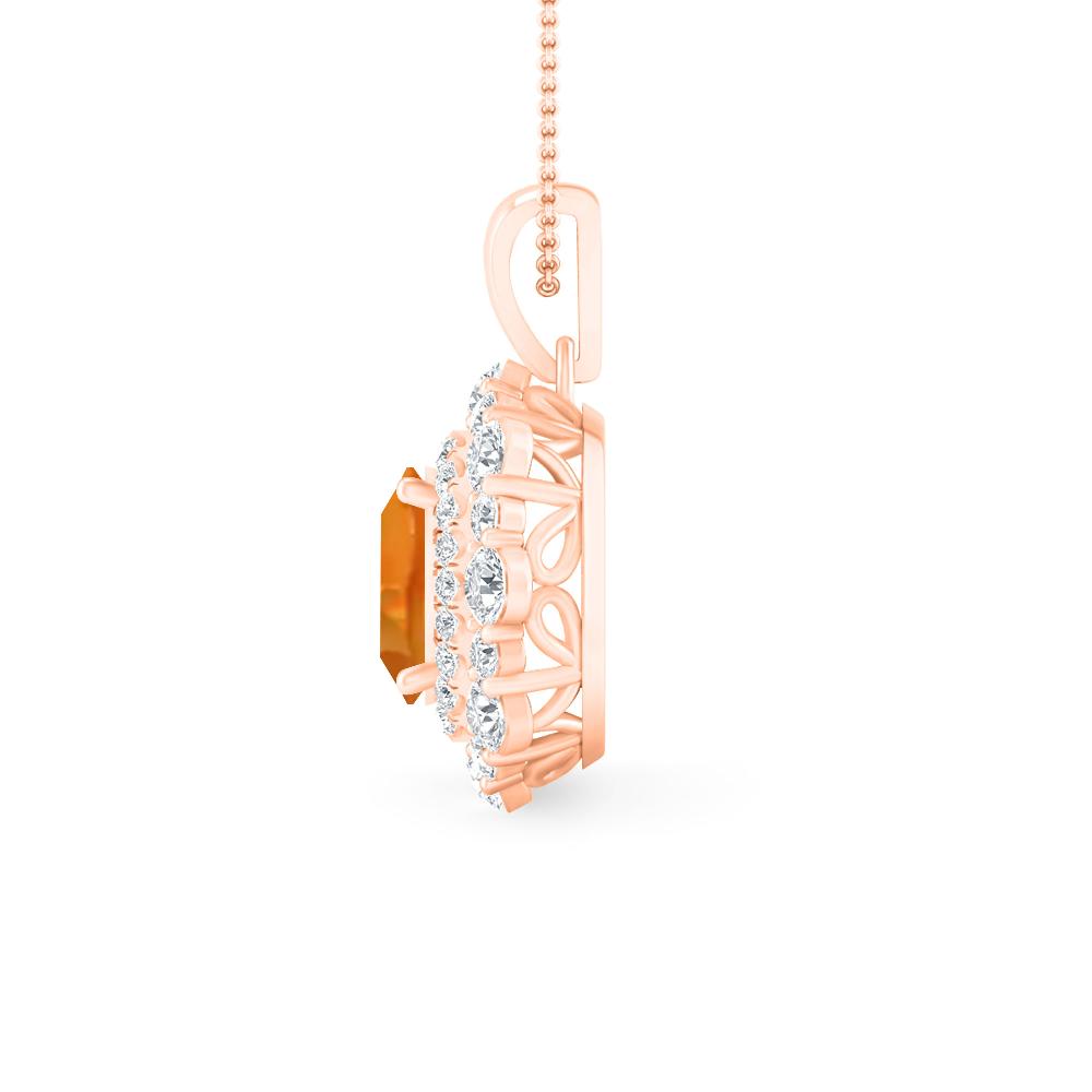 Rose Gold - Citrine