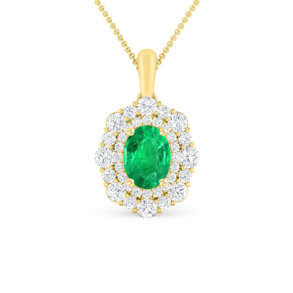 Yellow Gold - Emerald