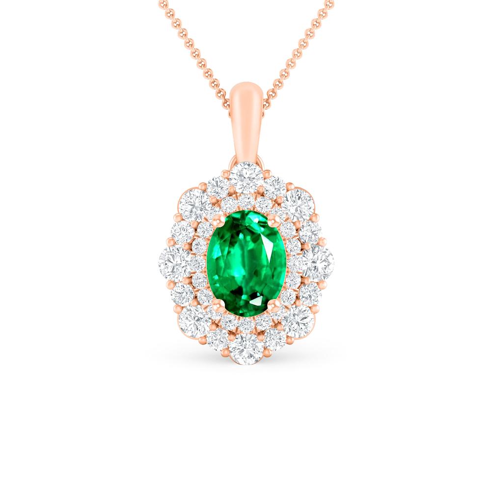 Rose Gold - Emerald