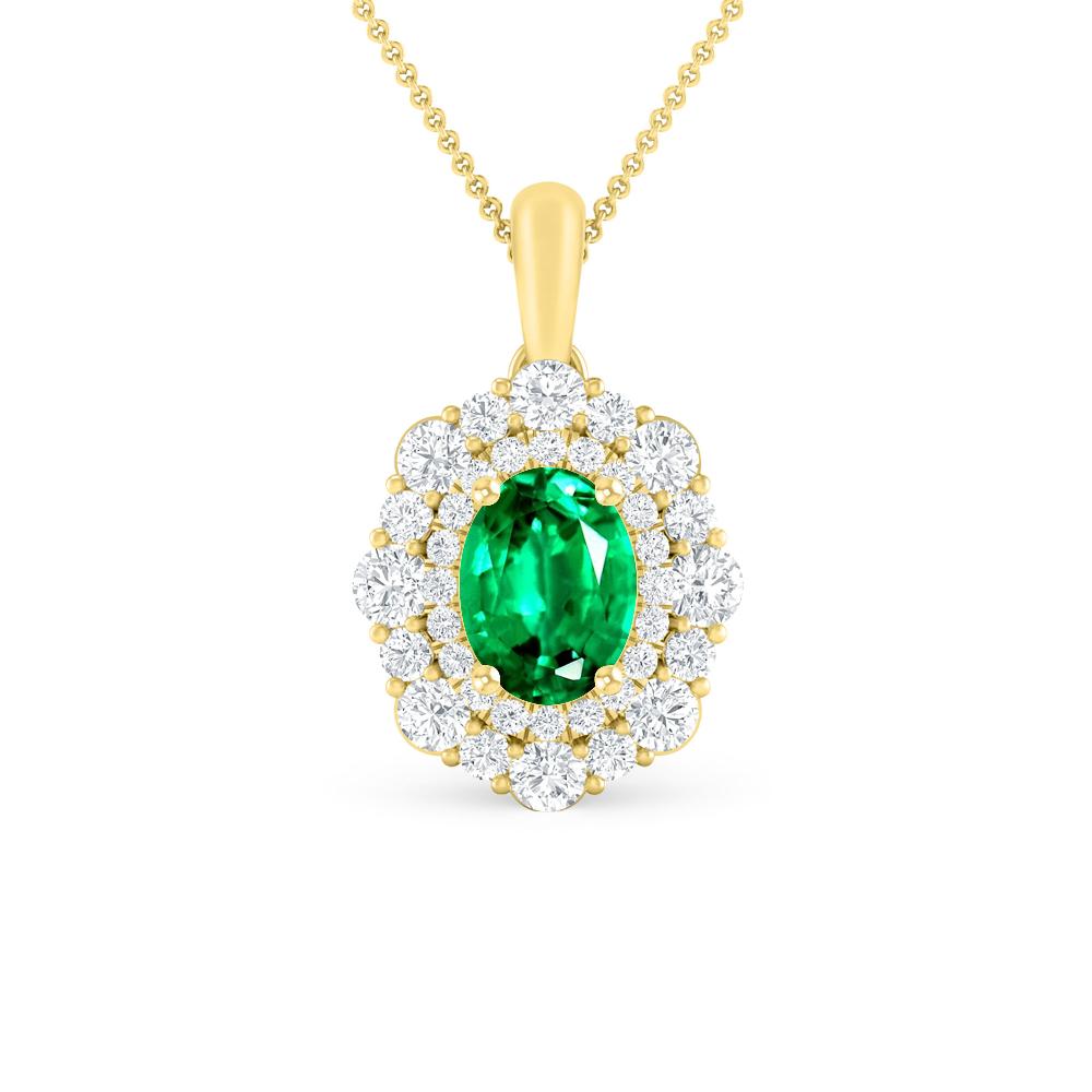 Yellow Gold - Emerald