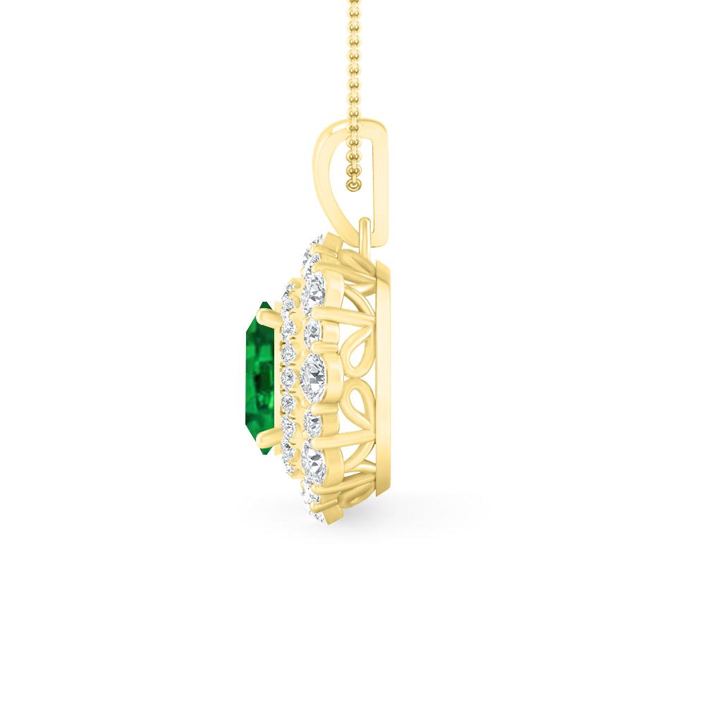 Yellow Gold - Emerald