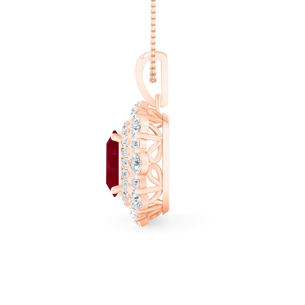 Rose Gold - Garnet