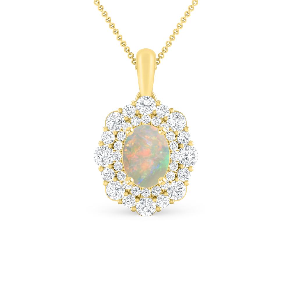 Yellow Gold - Opal