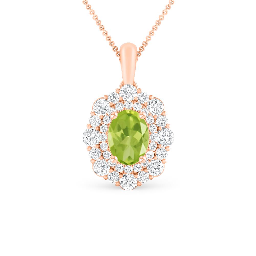 Rose Gold - Peridot