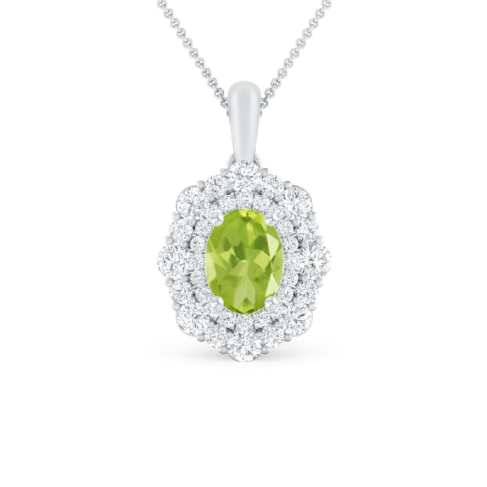 White Gold - Peridot