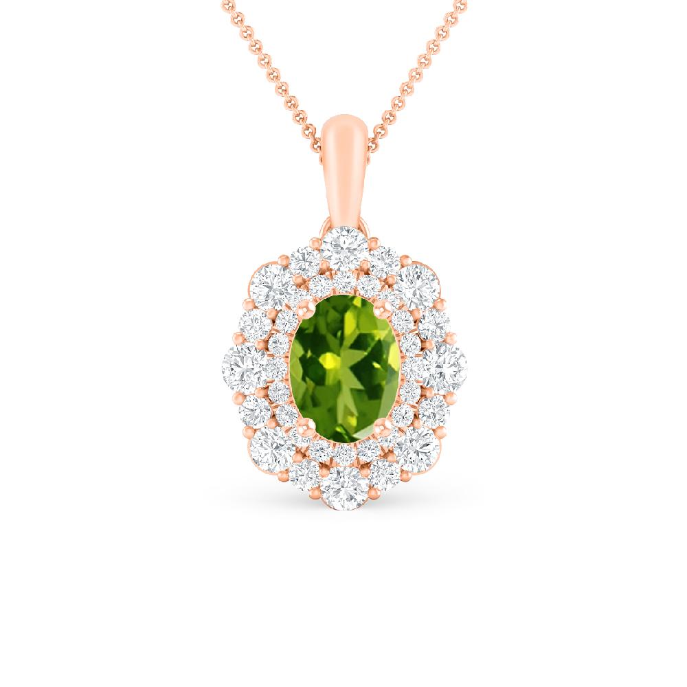 Rose Gold - Peridot