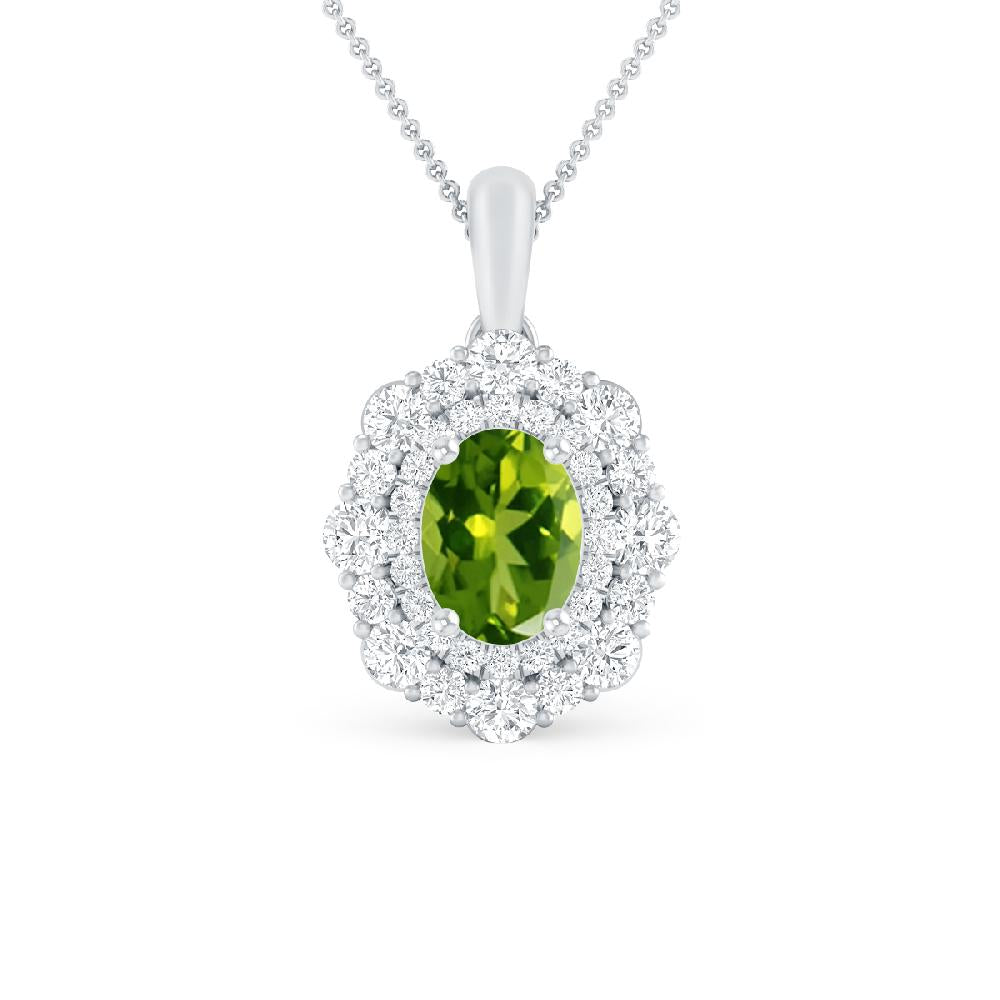 White Gold - Peridot