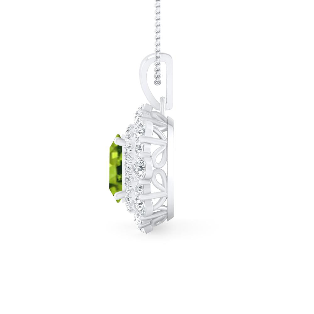 White Gold - Peridot