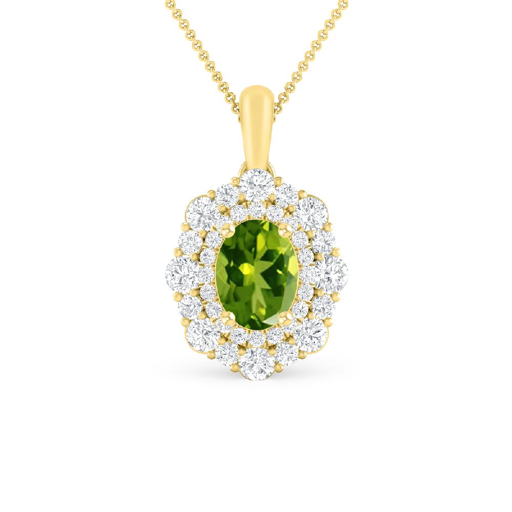 Yellow Gold - Peridot