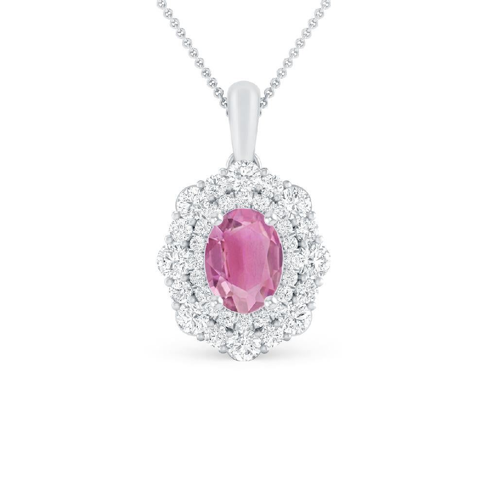 White Gold - Pink Tourmaline