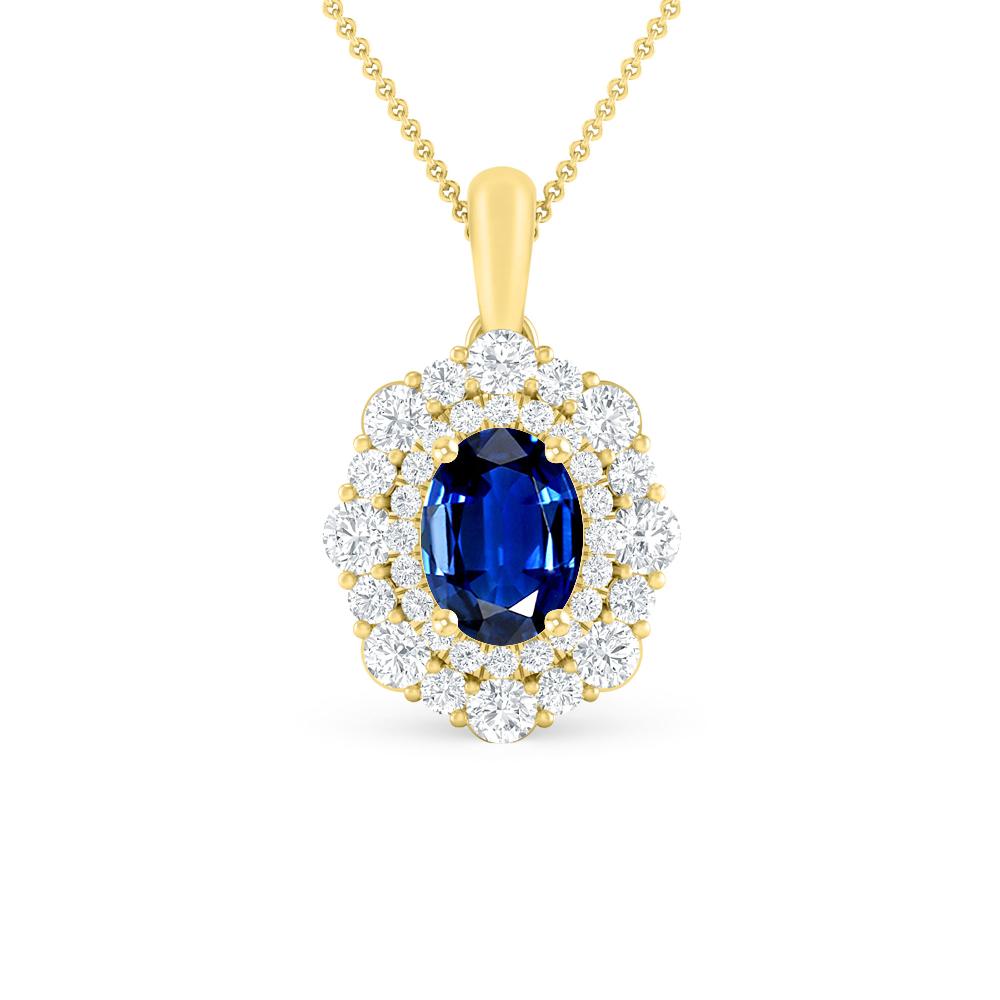 Yellow Gold - Sapphire