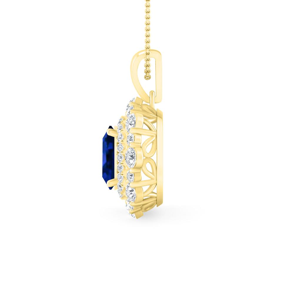 Yellow Gold - Sapphire