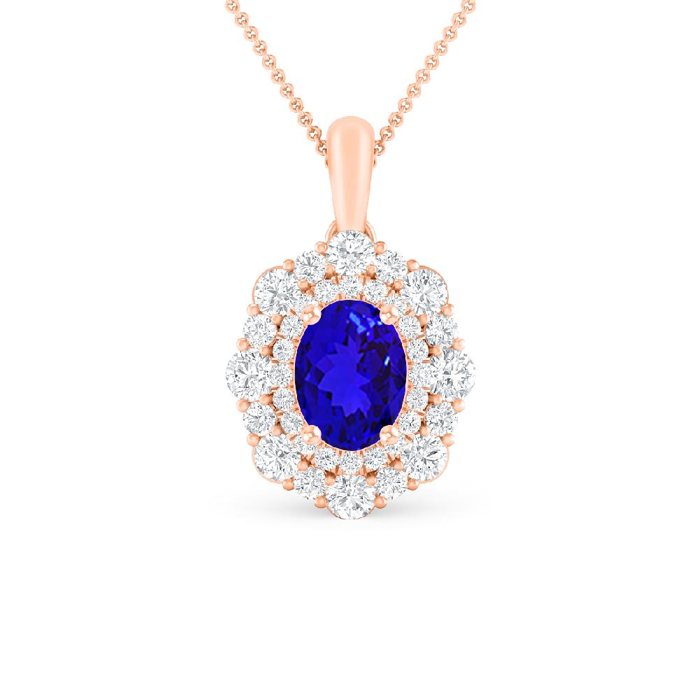 Rose Gold - Tanzanite