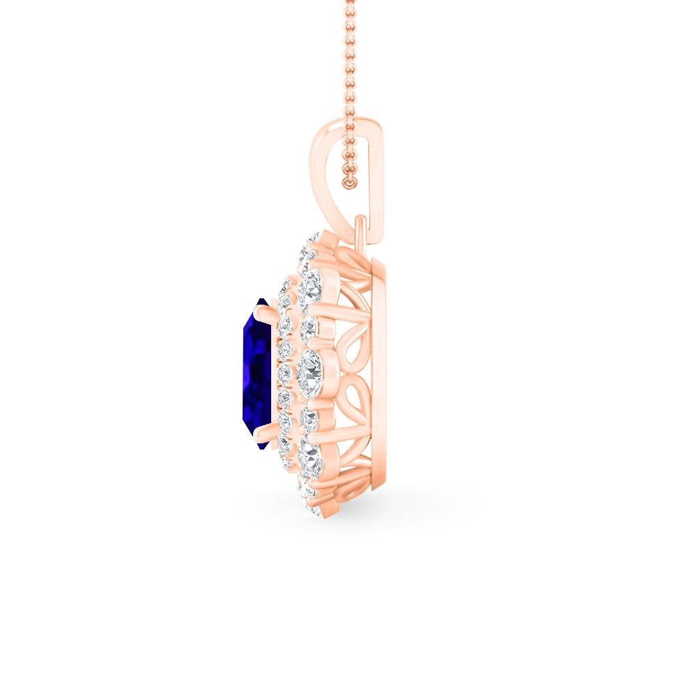 Rose Gold - Tanzanite