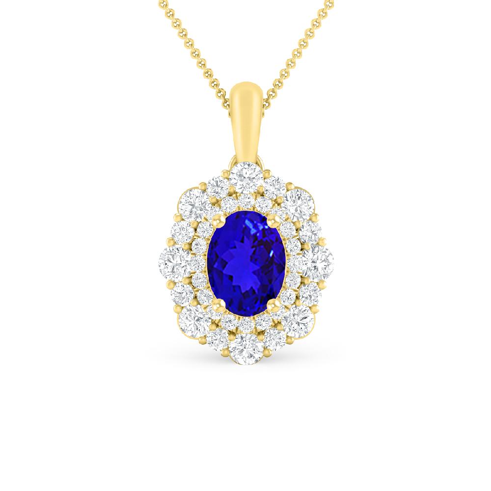 Yellow Gold - Tanzanite