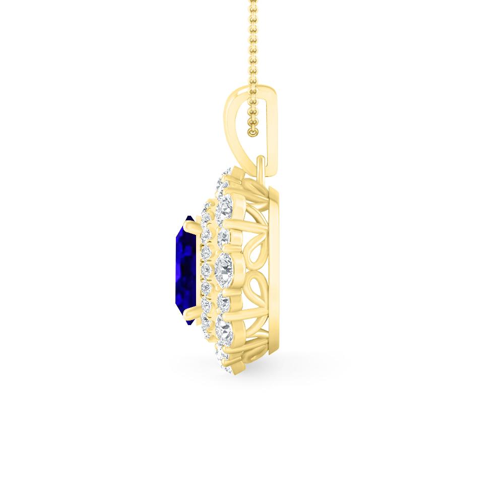 Yellow Gold - Tanzanite