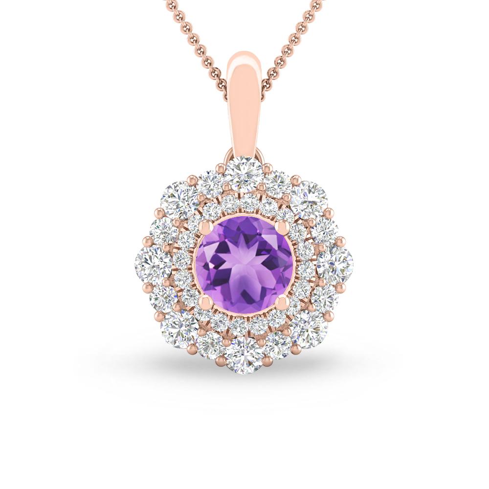 Rose Gold - Amethyst