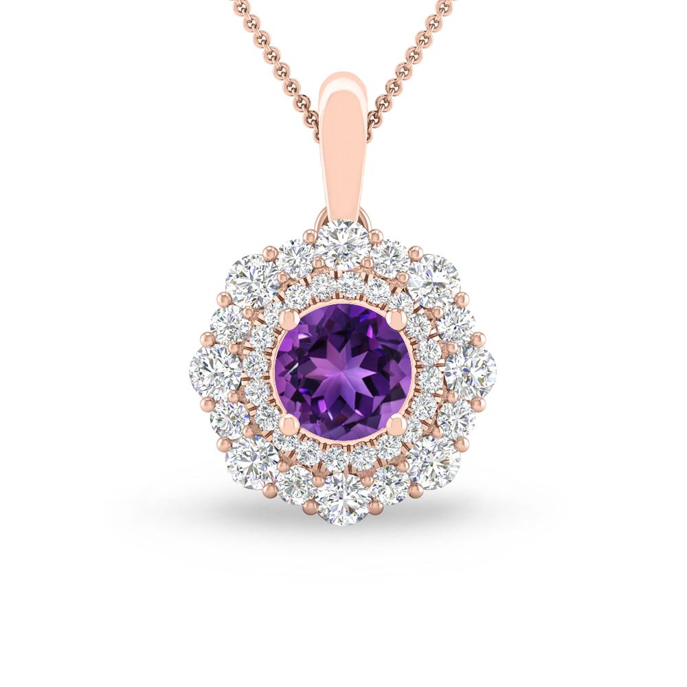 Rose Gold - Amethyst