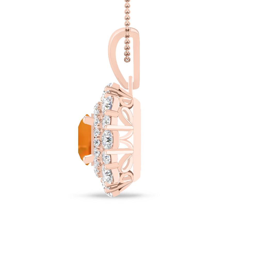 Rose Gold - Citrine