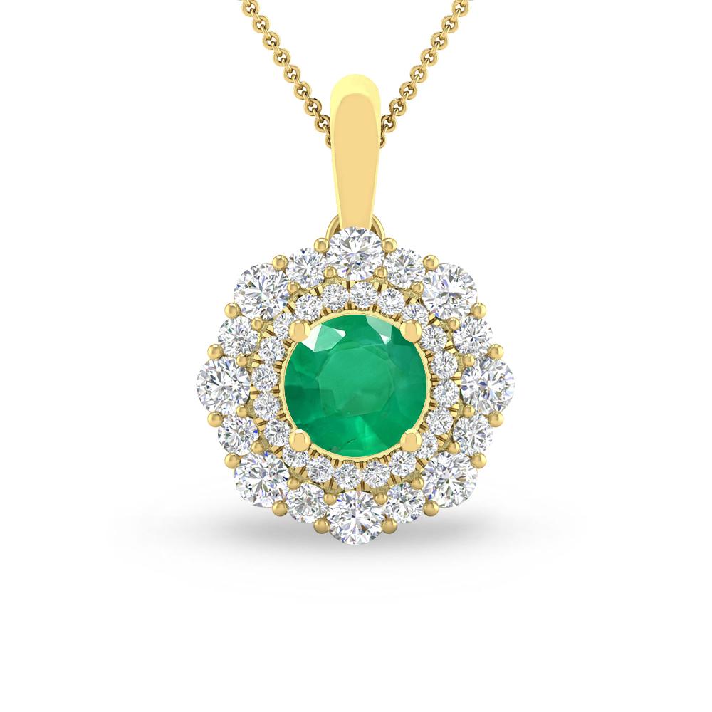 Yellow Gold - Emerald