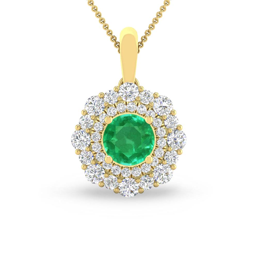 Yellow Gold - Emerald